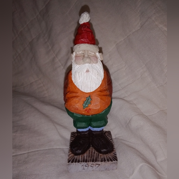 Vintage Christmas Santa Dave Constantine Reproduced Hand Painted Exclusive 1997 - Picture 1 of 6